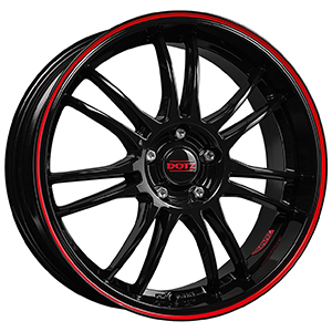 Shift Black red line