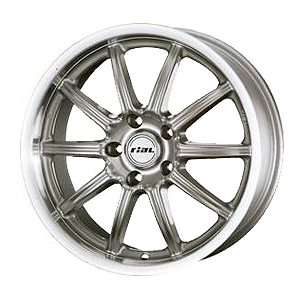 Monza sterling silver lip polished