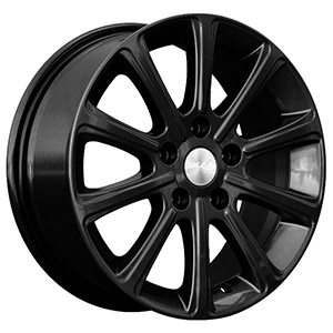 Милан черный бархат