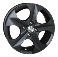 Гранит черный матовый