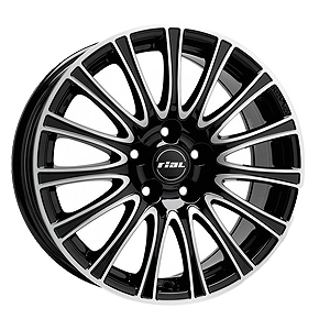 Ravenna diamond black front polished